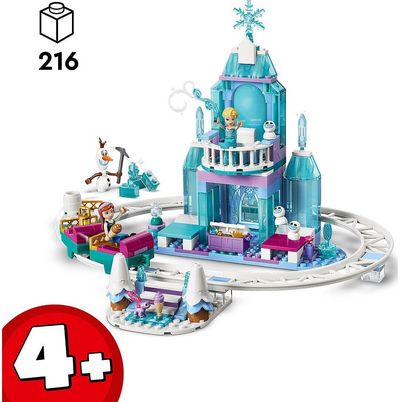 LEGO Disney Frozen Elzos ledo pilis ir smagus pasivažinėjimas rogėmis 43281