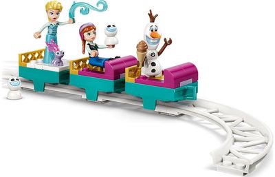 LEGO Disney Frozen Elzos ledo pilis ir smagus pasivažinėjimas rogėmis 43281