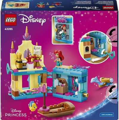 LEGO Disney Princess Stebuklingi Arielės mini rūmai 43285