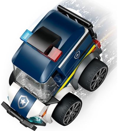 LEGO City Ratai – policijos sunkvežimis, žaislas, konstravimo rinkinys, 60481