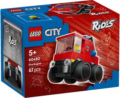 LEGO City Ratai – ugniagesių sunkvežimis, žaislas, konstravimo rinkinys, 60482