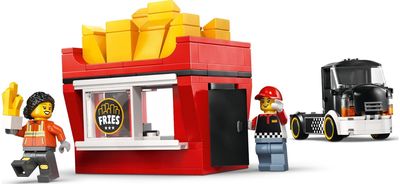 LEGO City Ratai – bulvyčių furgonas, žaislas, konstravimo rinkinys, 60488