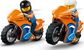 LEGO City motociklų transporteris, žaislas ir 2 minifigūrėlės, 60491