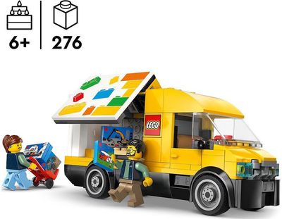 LEGO City: LEGO furgonas, žaislinis konstravimo rinkinys vaikams, 60500