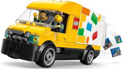 LEGO City: LEGO furgonas, žaislinis konstravimo rinkinys vaikams, 60500