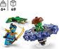 LEGO NINJAGO Nya prieš mutacijos suktuką-monstrą 71849