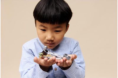 LEGO Star Wars Mandaloriečio ir Grogu greitaeigis motociklas 75436