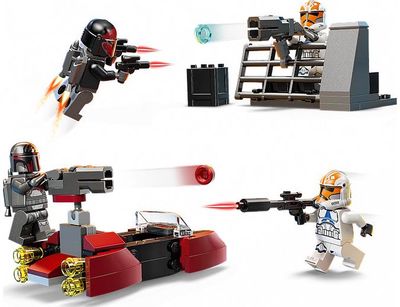 LEGO Star Wars Mandaloro apsiausties kovos rinkinys 75449