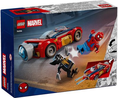 LEGO Marvel Žmogaus voro automobilis prieš venomizuotą Ernį 76336