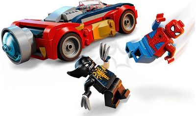 LEGO Marvel Žmogaus voro automobilis prieš venomizuotą Ernį 76336