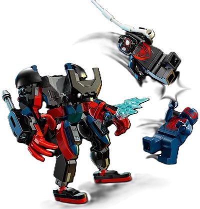 LEGO Marvel Mailso Moraleso robotas prieš Žmogų vorą 2099, 76337