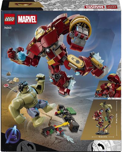 LEGO Marvel Epinė kova: Halkbasteris prieš Halką 76343