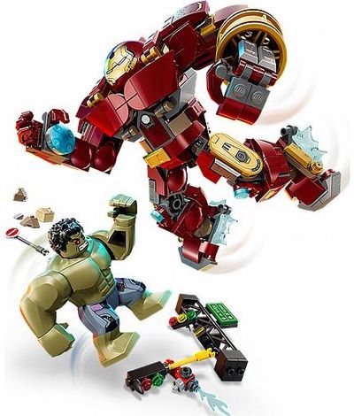 LEGO Marvel Epinė kova: Halkbasteris prieš Halką 76343