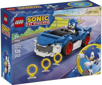 LEGO Sonic the Hedgehog Sonikas: greitaeigis automobilis Žaibas 77117