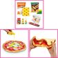 SLIME MART Kūrybinis gleivių rinkinys Pizza