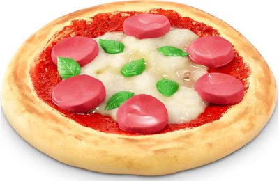 SLIME MART Kūrybinis gleivių rinkinys Pizza