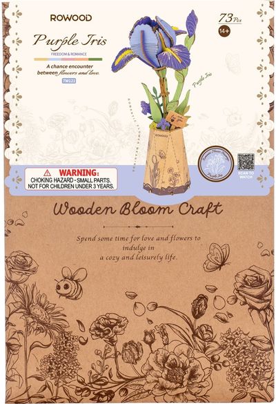 Modeliavimo rinkinys ROBOTIME Alyvinis vilkdalgis