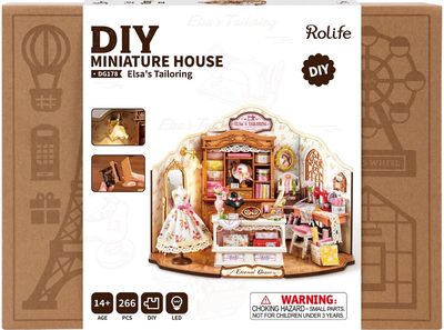 Modeliavimo rinkinys ROBOTIME Elsa's Tailoring