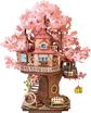 Modeliavimo rinkinys ROBOTIME Sakura Tree House