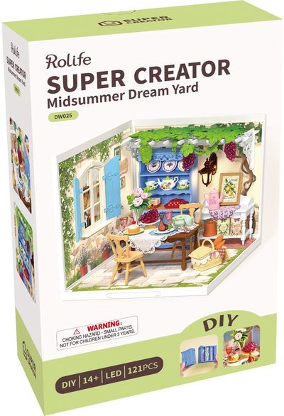 Modeliavimo rinkinys ROBOTIME Midsummer Dream Yard