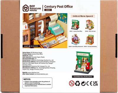 Modeliavimo rinkinys ROBOTIME Century Post Office