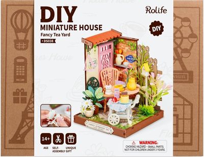Modeliavimo rinkinys ROBOTIME Fancy Tea Yard