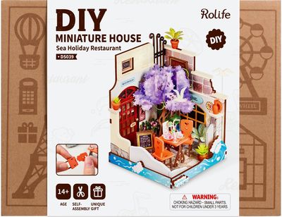 Modeliavimo rinkinys ROBOTIME Sea Holiday Restaurant