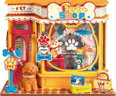 Modeliavimo rinkinys ROBOTIME Pawfect Pet Shop