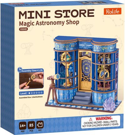 Modeliavimo rinkinys ROBOTIME Magic Astronomy Shop