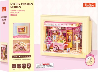 Modeliavimo rinkinys ROBOTIME Sweet Scoopery Ice Cream