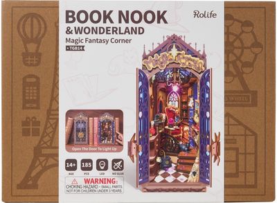 Modeliavimo rinkinys ROBOTIME Magic Fantasy Corner book nook