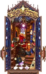 Modeliavimo rinkinys ROBOTIME Magic Fantasy Corner book nook