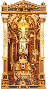 Modeliavimo rinkinys ROBOTIME Library of Wonders book nook