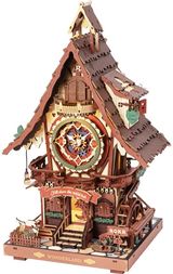 Modeliavimo rinkinys ROBOTIME Cuckoo Clock (color)
