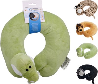 Vaikiška kaklo pagalvėlė, įv. rūšių