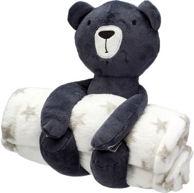 Antklodės ir žaislo rinkinys su gyvūnu, įv. rūšių