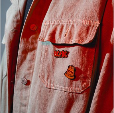 Ženkliukų rinkinys AC/DC, 4 vnt.