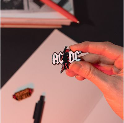 Ženkliukų rinkinys AC/DC, 4 vnt.