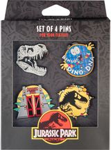 Ženkliukų rinkinys JURASSIC PARK, 4 vnt.