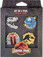 Ženkliukų rinkinys JURASSIC PARK, 4 vnt.