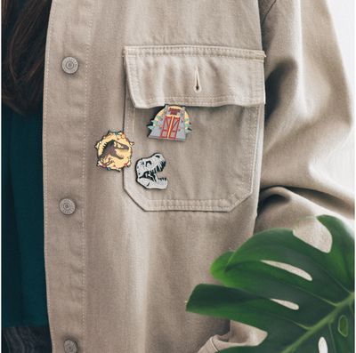 Ženkliukų rinkinys JURASSIC PARK, 4 vnt.