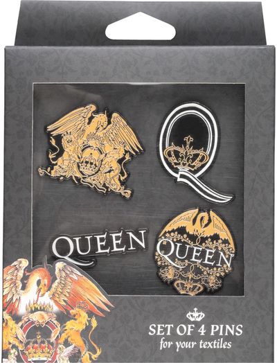 Ženkliukų rinkinys QUEEN, 4 vnt.