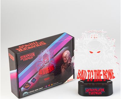 LED stalinė lempa STRANGER THINGS Bad to the Bone