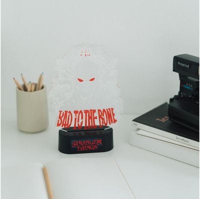 LED stalinė lempa STRANGER THINGS Bad to the Bone
