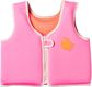 Plaukimo liemenė SUNNYLIFE Poppy the Peach Neon Pink, 4- 6 metai, iki 21 kg.