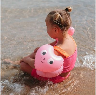 Plaukimo rankovės SUNNYLIFE Poppy the Peach Red