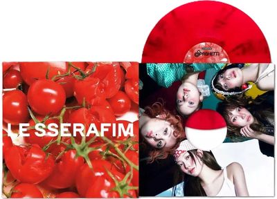 Le Sserafim: Spaghetti: Int. Tomato Red edition LP