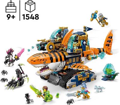 LEGO DREAMZzz Ryklių tankas-tigras