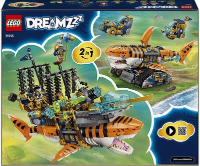 LEGO DREAMZzz Ryklių tankas-tigras