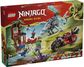 LEGO NINJAGO Nindzių transporto priemonės ir namelio medyje gynyba